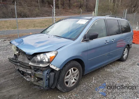 2007 Honda Odyssey Ex from USA, damaged, VIN 5FNRL38487B075869